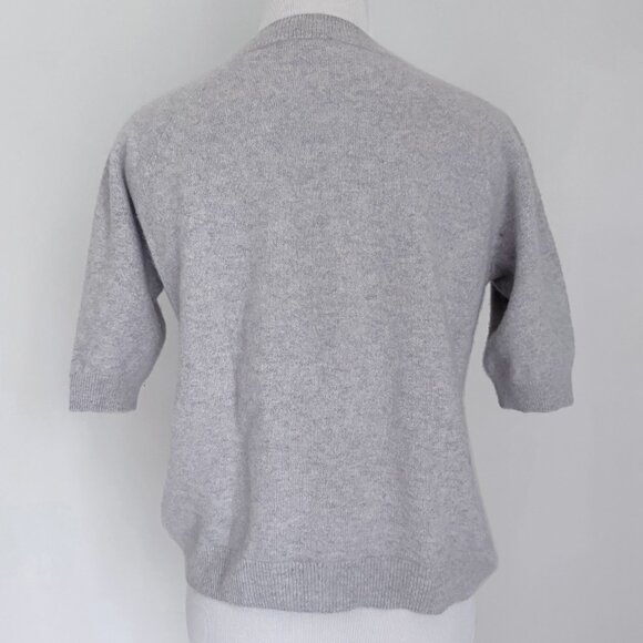 H&M 100% Cashmere Heather Grey Sweater - Picture 3 of 6